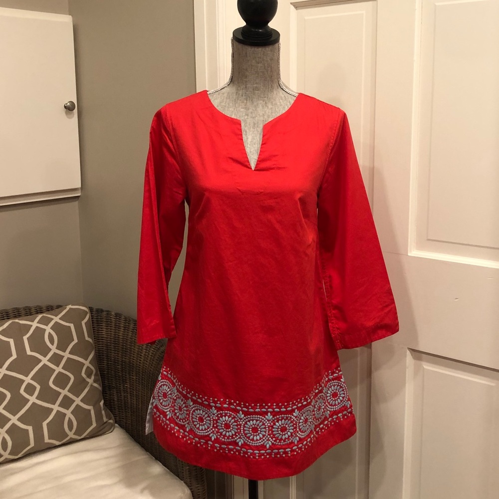 Kate Spade Red/Orange Tunic
